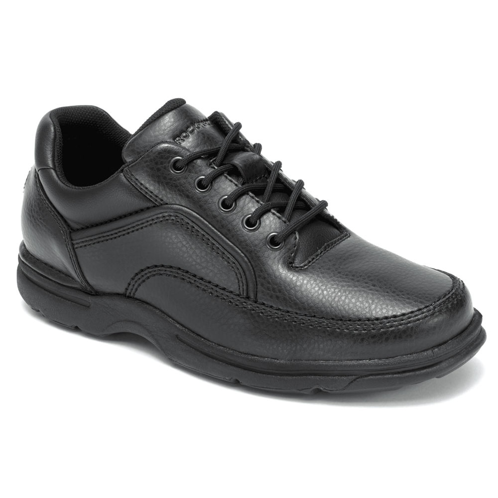 Zapatillas Rockport Hombre Mexico - Ridgefield Eureka Negros - VDKCY0862